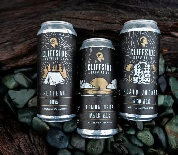 Cliffside Brewing Co. can range